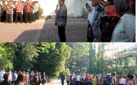 Sidak Awal Tahun, Bupati dan Wabup Sergai Tegaskan Pentingnya Disiplin Pegawai