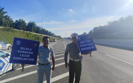 Satlantas Polres Siak Pantau Arus Balik Nataru 2025 di Tol Pekanbaru-Dumai 