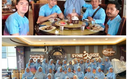 Kebersamaan Pegawai Puskesmas Sail: Tingkatkan Soliditas Melalui Kenduri Awal Tahun