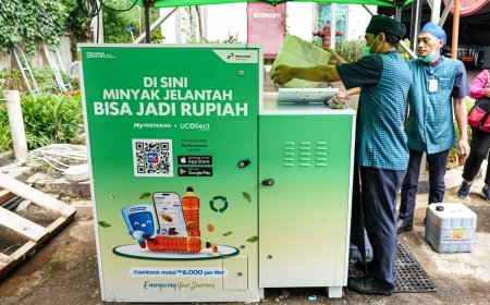 Pertamina Patra Niaga Lanjutkan Program Tukar Minyak Jelantah dapat Insentif Saldo dan Poin