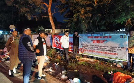 Dua TPS di Sukajadi Ditutup dan Dipasang POLPP Line, Pemko Pekanbaru: TPS Itu Ilegal