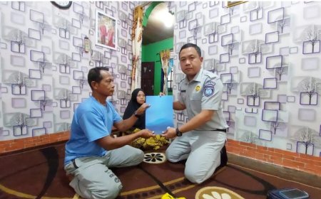 Jasa Raharja Dumai Serahkan Santunan Kepada Ahli Waris Korban Kecelakaan di Jalan Jenderal Sudirman