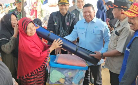 Banjir Melanda Kampar, Pemprov Riau Salurkan Bantuan untuk Warga Gunung Sahilan