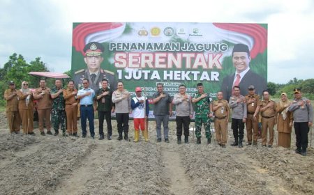 Pemko Pekanbaru Dukung Penanaman Jagung Serentak Satu Juta Hektare untuk Kemandirian Pangan