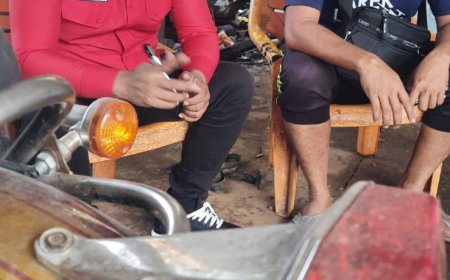 Ketua DPD PDIP Riau Zukri Misran Apresiasi Kreativitas Pemuda di Bengkel Modifikasi Karang Taruna