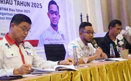 Rakerprov Pertina Riau 2025, Bahas Persiapan Hadapi PON XXII NTT-NTB 2028