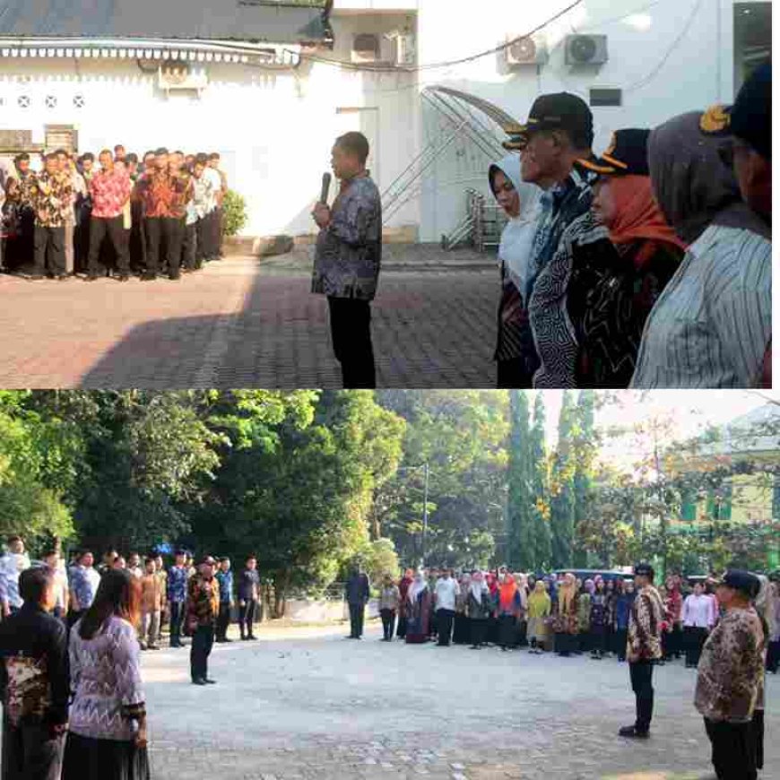 Sidak Awal Tahun, Bupati dan Wabup Sergai Tegaskan Pentingnya Disiplin Pegawai