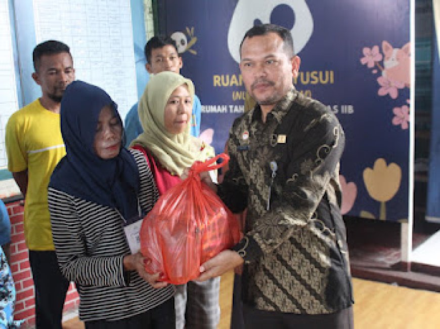 Rutan Kelas IIB Rengat Gelar Bakti Sosial untuk Warga Binaan dan Keluarga