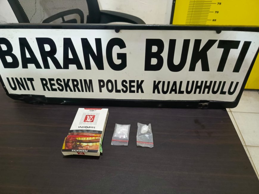 Tim Reskrim Polsek Kualuh Hulu Tangkap Pria Bawa 2,36 Gram Sabu