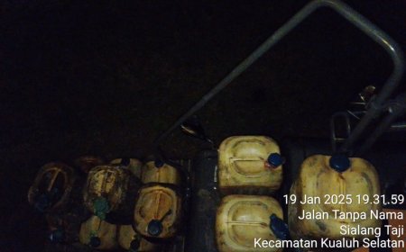 Excavator Proyek Irigasi PTPN IV Labuhan Haji Diduga Gunakan BBM Bersubsidi
