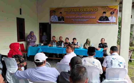 Musrenbang Kelurahan Sialang Rampai Bahas Rencana Pembangunan dan Isu Stunting