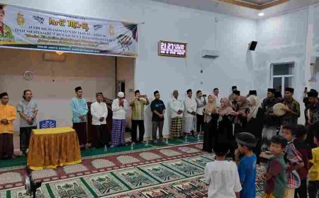 Isra Miraj di Masjid Jamiul Barokah: Momentum Meningkatkan Persatuan dan Kecintaan kepada Nabi Muhammad SAW