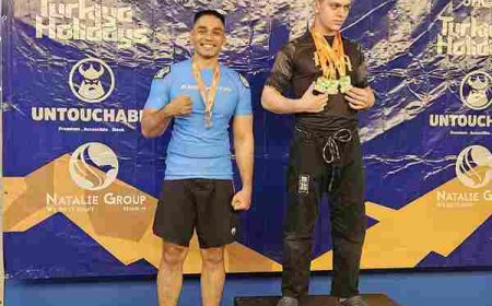 3 Atlet Pekanbaru rebut 3 Emas dan 1 Perak dalam Kejuaraan International Open Jiu Jitsu di Malaysia 