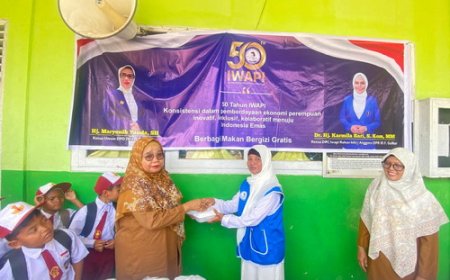 Rayakan HUT ke-50, IWAPI Rohil Berkontribusi Pada Program Makan Bergizi Gratis