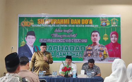 Polsek Payung Sekaki Gelar Silaturahmi dan Doa Bersama Sambut Ramadhan 1446 H