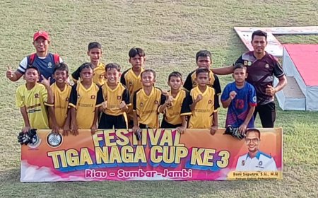 The Legend Obrak Abrik Gawang Tiga Naga Kuning 9-0 di Festival Tiga Naga ke-3