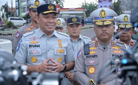 Korlantas POLRI dan Jasa Raharja Lakukan Survei Jalur untuk Persiapan Operasi Ketupat 2025