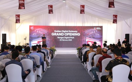 Sinar Primera dan Gaw Capital Partners Resmikan Golden Digital Gateway Data Center di Nongsa Digital Park, Indonesia