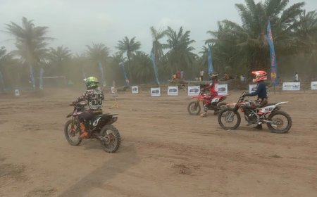 Warga Sergai Catat Waktunya, Motocross Bakal Berlangsung di Pegajahan