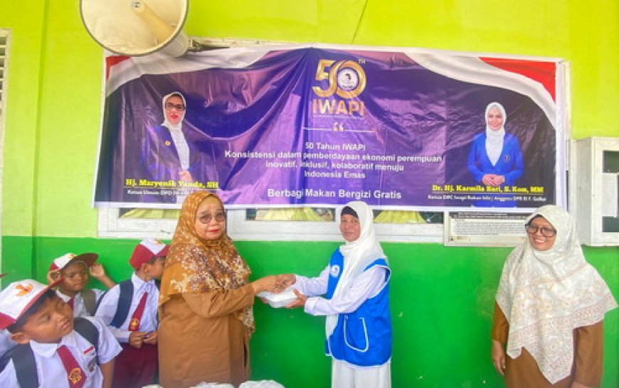 Rayakan HUT ke-50, IWAPI Rohil Berkontribusi Pada Program Makan Bergizi Gratis