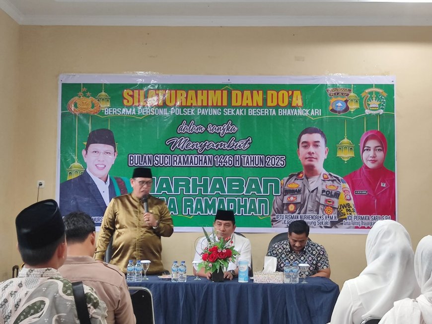Polsek Payung Sekaki Gelar Silaturahmi dan Doa Bersama Sambut Ramadhan 1446 H