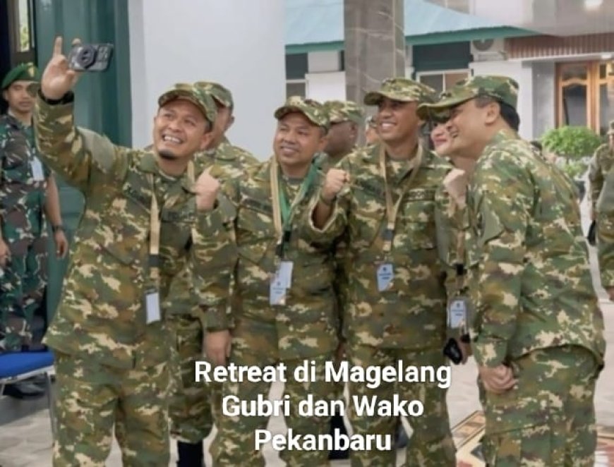Gubernur Riau Abdul Wahid Ikuti Retret di Akmil Magelang, Tekankan Kedisiplinan dan Silaturahmi Antar Kepala Daerah