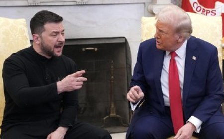 Trump Usir Zelensky dari Gedung Putih usai Cekcok di Oval Office