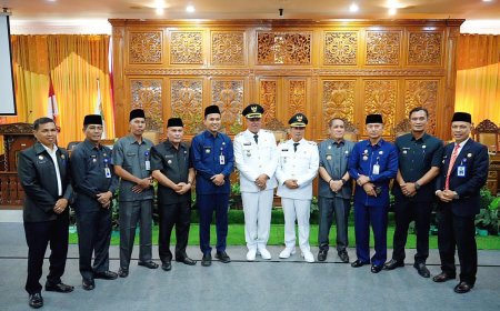 Bupati dan Wakil Bupati Kuansing Hadiri Tiga Agenda Penting, Komitmen Sejalan hingga Akhir Masa Jabatan