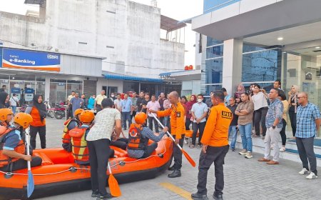BRI BO Kisaran dan BPBD Asahan Gelar Sosialisasi Pencegahan Bencana Banjir