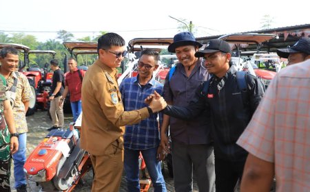 Pemkab Labura Salurkan 139 Unit Alsintan untuk Dukung Swasembada Pangan
