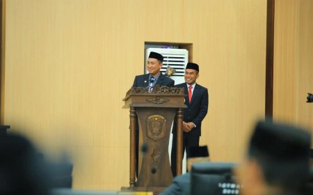 Bupati Hendri Yanto Sitorus Sampaikan Pidato Perdana, Usung Visi Labuhanbatu Utara Hebat, Maju, Sejahtera, dan Berkelanjutan