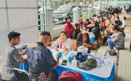 BRI BO Gunungsitoli Gelar Program BRI Peduli: Pemeriksaan Kesehatan Gratis untuk Masyarakat
