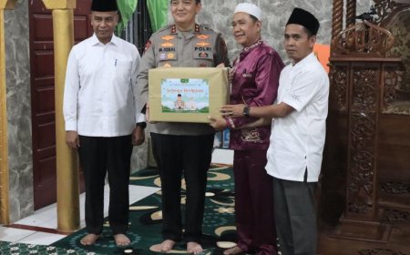Kapolda Riau Gelar Safari Ramadan di Kampar, Pererat Silaturahmi dan Jaga Kamtibmas
