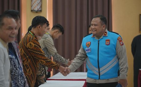 Polda DIY Gelar Pengambilan Sumpah dan Pakta Integritas Rekrutmen Anggota Polri 2025