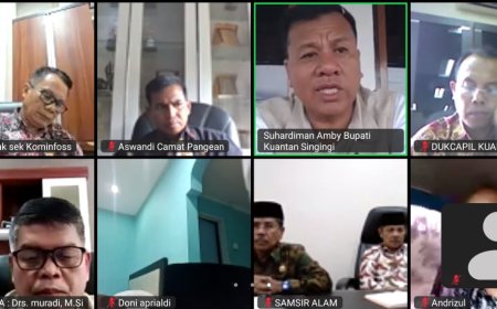 Bupati Kuantan Singingi Instruksikan Percepatan Pencairan Gaji Kepala Desa dan Perangkatnya