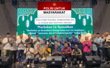 Pererat Silaturahmi Antarinstansi, Forkopimcam Payung Sekaki Gelar Buka Puasa Bersama 