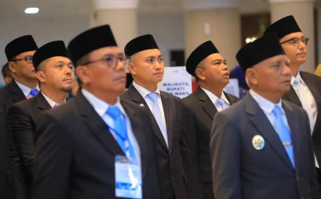 Bupati Labura Hadiri Pelantikan Ketua TP PKK, Posyandu, dan Dekranasda se-Sumut Periode 2025-2030
