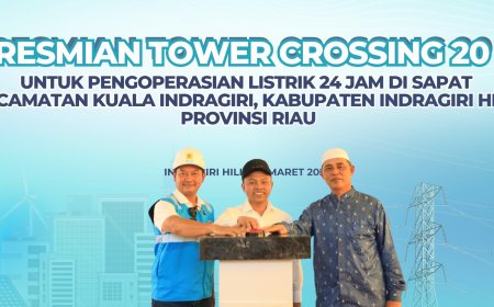 PLN Hadirkan Listrik 24 Jam di Kuala Indragiri, Dorong Ekonomi dan Wisata Religi