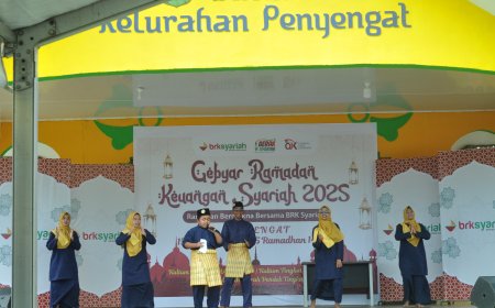 Para Pelajar Pulau Penyengat Kampanyekan Keuangan Syariah Melalui Teater di Gebyar Ramadan 2025