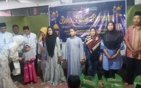 Walikota Pekanbaru, Agung Nugroho, Support FPKB Buka Puasa Bersama dengan Anak Yatim dan Kaum Dhuafa