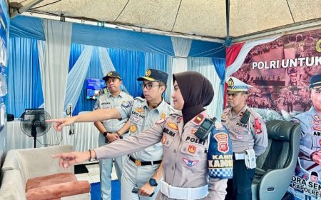 PT Jasa Raharja Tinjau Pos Pelayanan Terpadu di Jawa Barat untuk Operasi Ketupat 2025
