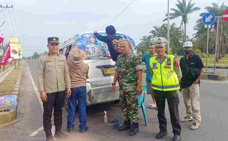 Mudik Aman dan Nyaman: Sinergi TNI-Polri dan OKP di Serdang Bedagai