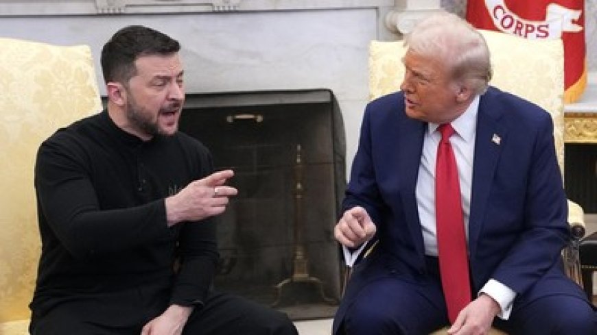 Trump Usir Zelensky dari Gedung Putih usai Cekcok di Oval Office