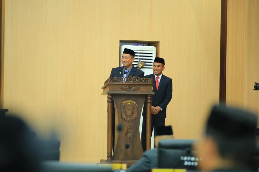 Bupati Hendri Yanto Sitorus Sampaikan Pidato Perdana, Usung Visi Labuhanbatu Utara Hebat, Maju, Sejahtera, dan Berkelanjutan