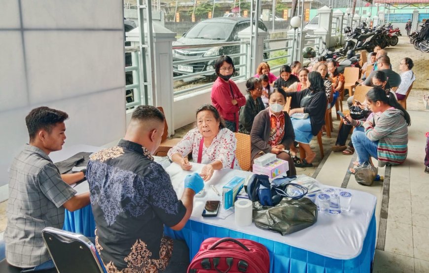 BRI BO Gunungsitoli Gelar Program BRI Peduli: Pemeriksaan Kesehatan Gratis untuk Masyarakat