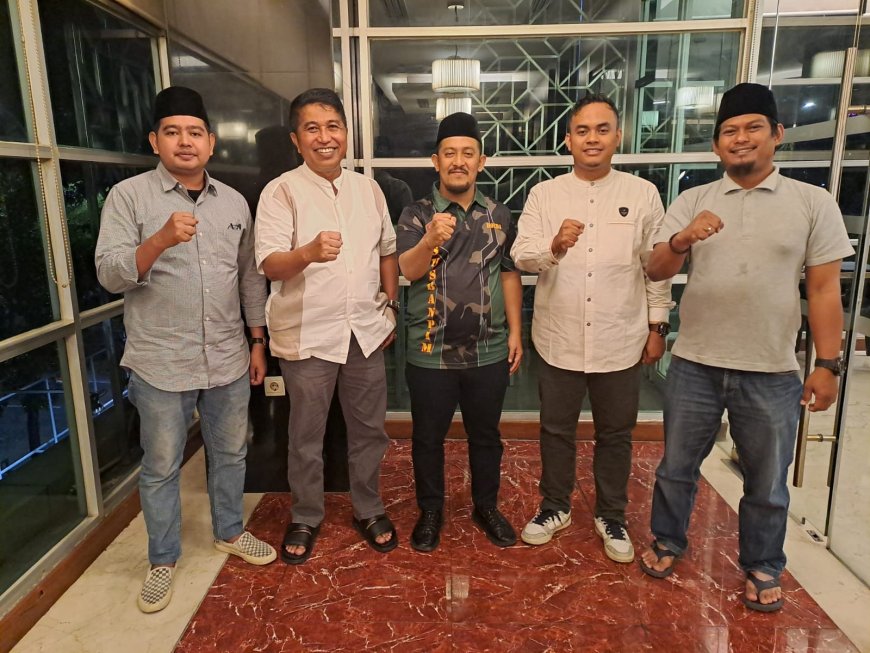 Ketua PW GP Ansor Riau Gelar Silaturahmi dan Buka Puasa Bersama Dit Intelkam Polda Riau