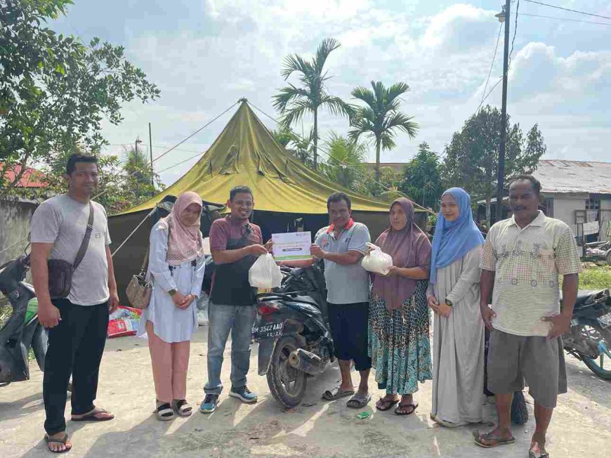 IZI Riau dan TDA Peduli Pekanbaru 8.0 Salurkan Bantuan untuk Penyintas Banjir di Griya Rumbai Permai