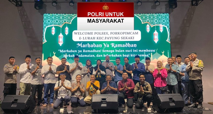 Pererat Silaturahmi Antarinstansi, Forkopimcam Payung Sekaki Gelar Buka Puasa Bersama 