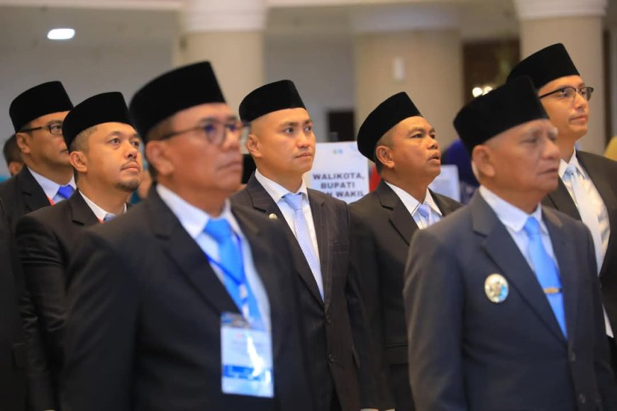 Bupati Labura Hadiri Pelantikan Ketua TP PKK, Posyandu, dan Dekranasda se-Sumut Periode 2025-2030