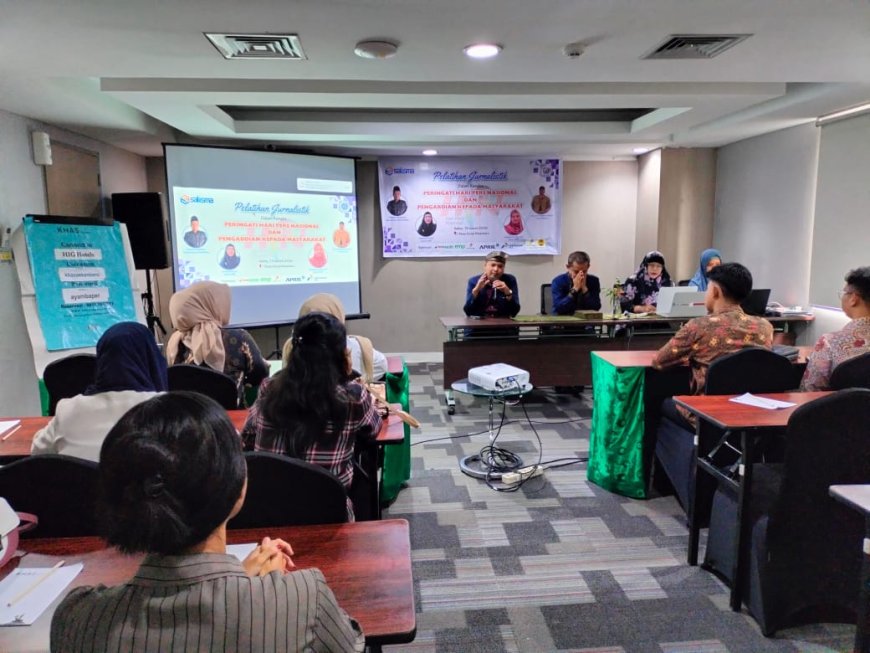 Pelatihan Jurnalistik HPN 2025: Salisma dan UPBI Dorong Profesionalisme Media